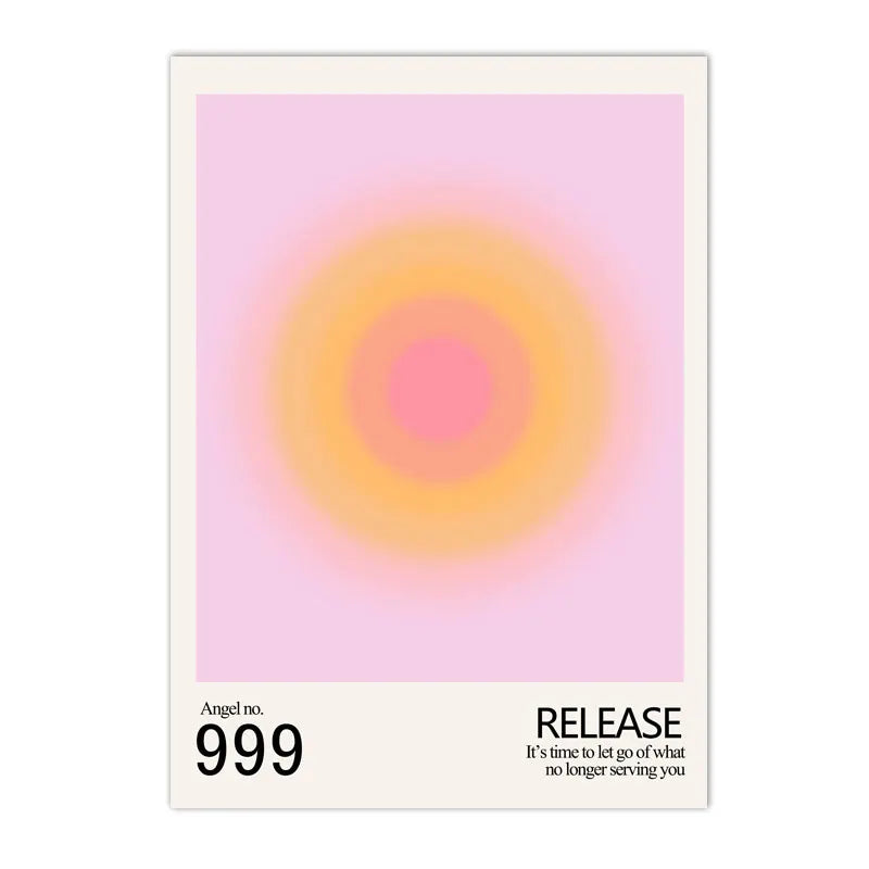 gradient aura angel numbers 666 777 888 spiritual canvas