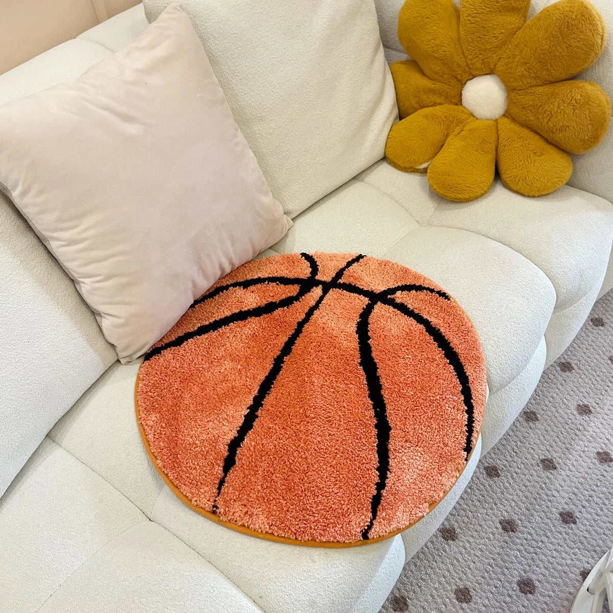 Basketball Tufted Rug