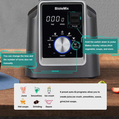 BioloMix 2L Digital BPA-Free Professional Blender