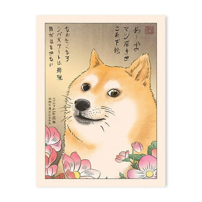 Japanese Ukiyoe Style Canvas