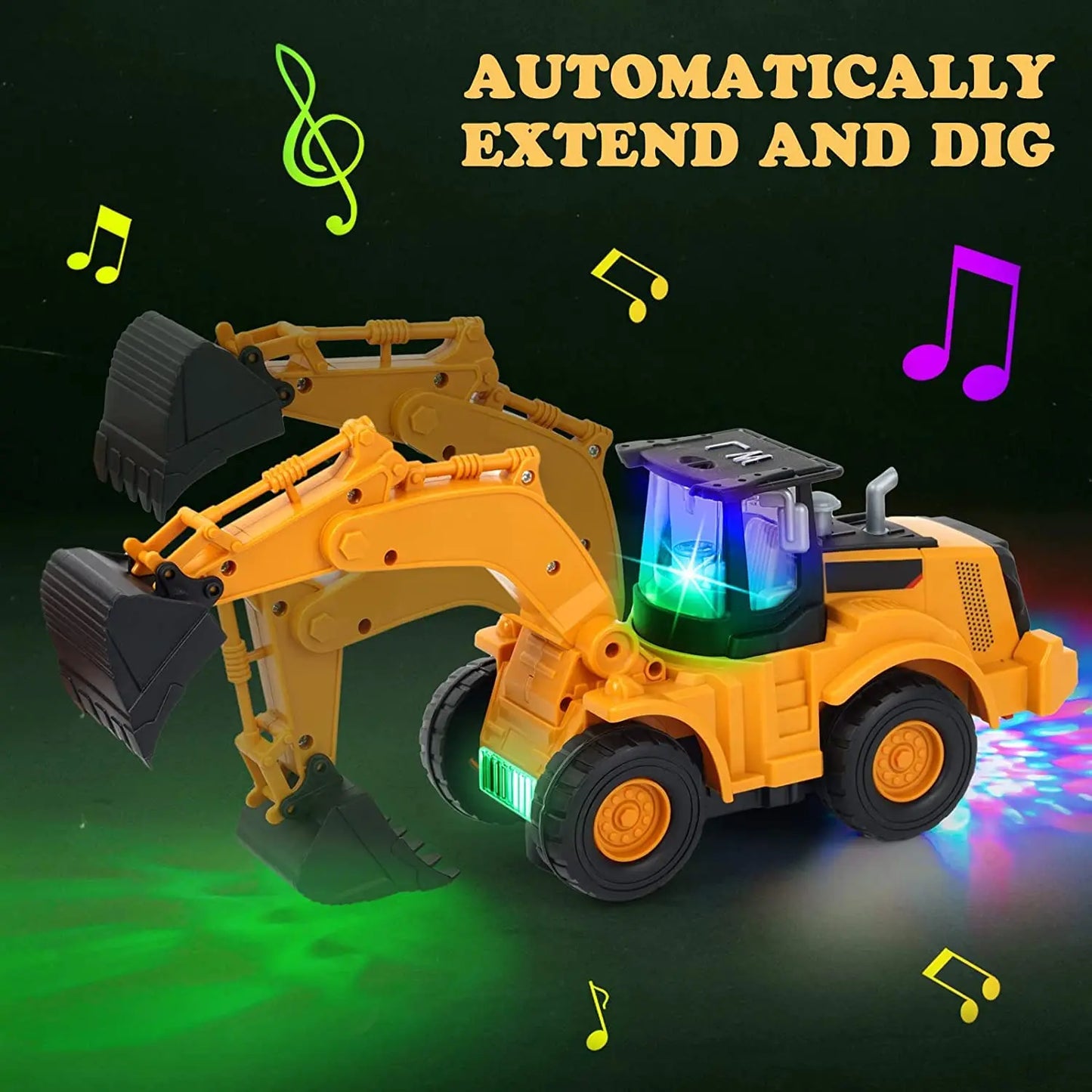 Kids Excavator Truck Toy