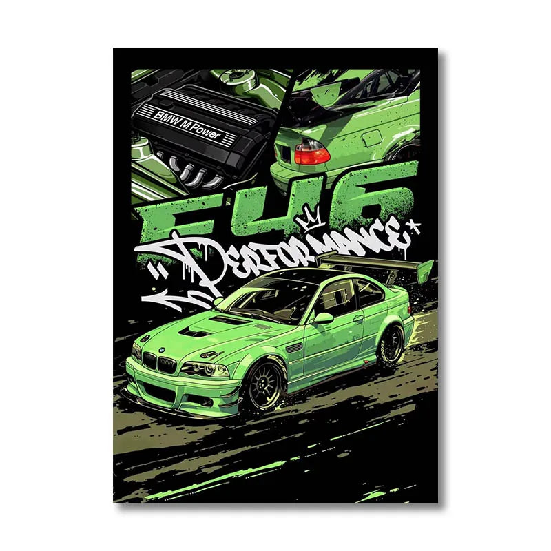 Modern Luxury Supercar Canvas