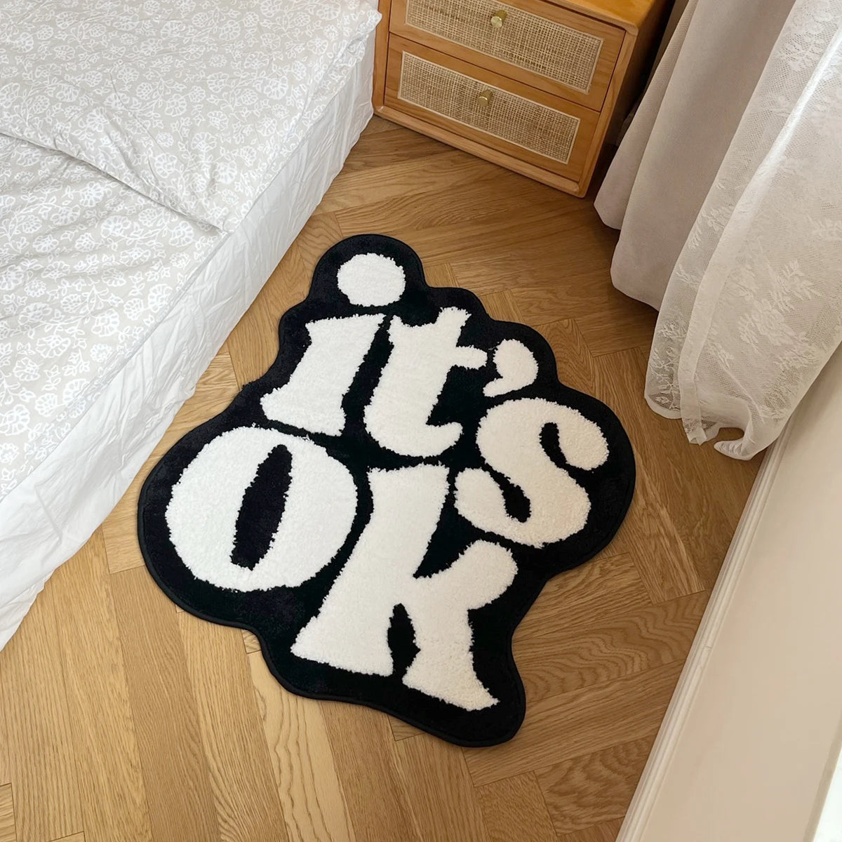"It’s OK" Tufted Rug