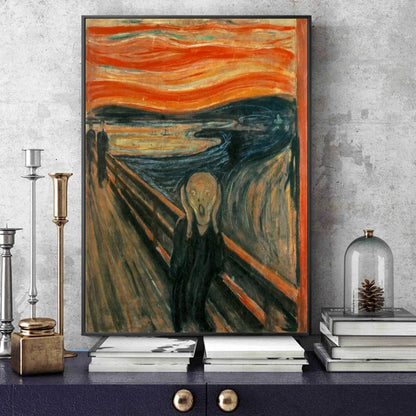 The Scream by Edvard Munch Canvas Print