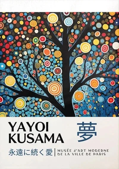 Yayoi Kusama Dream Flowers Canvas