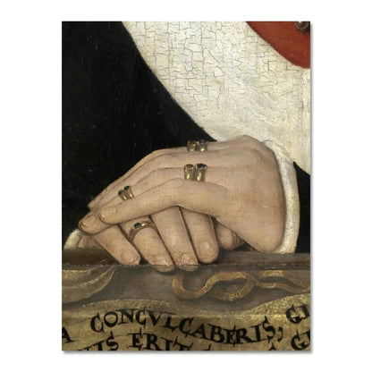 renaissance-style figures with architectural motifs vintage canvas wall art