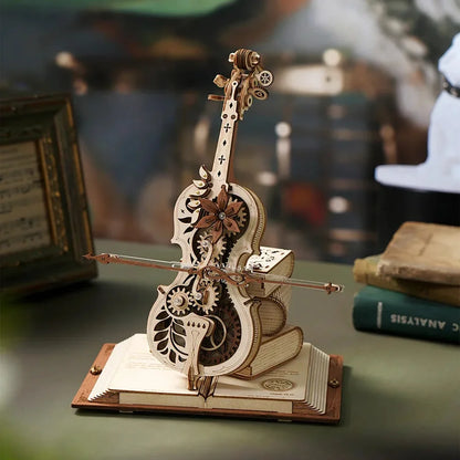 Robotime Kids DIY Wooden Music Box
