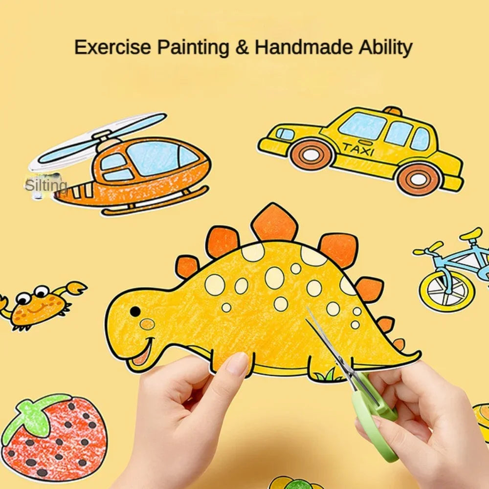 Children's Drawing Roll – DIY Sticky Graffiti Paper