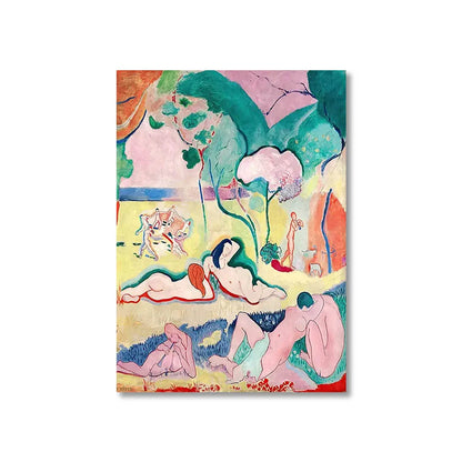 Matisse Retro Abstract Landscape Canvas