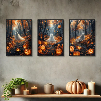 Cute Halloween Ghost Canvas Print