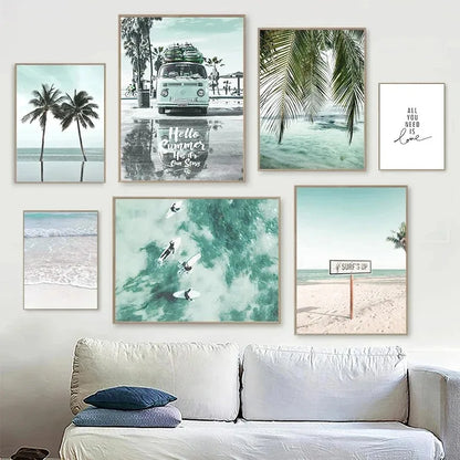 Coastal Summer Wall Art Set