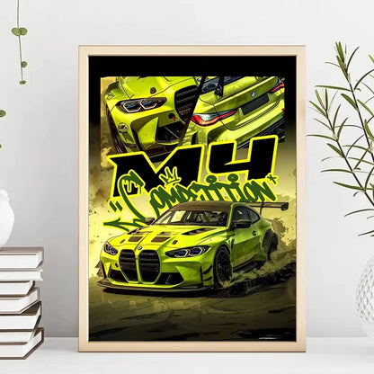 Modern Luxury Supercar Canvas