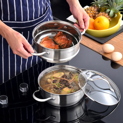 MALACASA Velaze Cookware Set