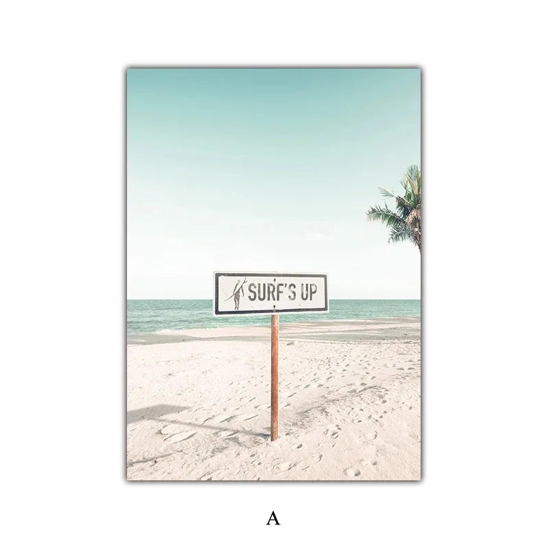 Coastal Summer Wall Art Set