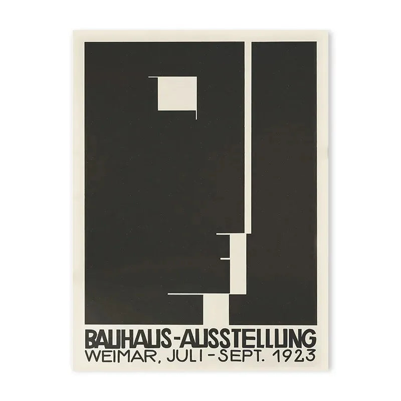 Eclectic Bauhaus Colourful Geometric Canvas