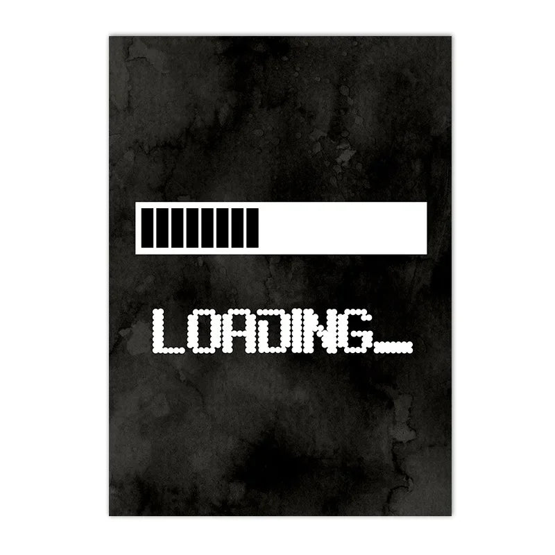 Gaming “Loading” Canvas Print