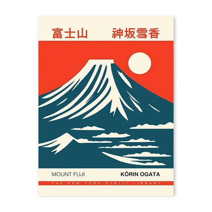Vintage Japanese Canvas Prints Collection