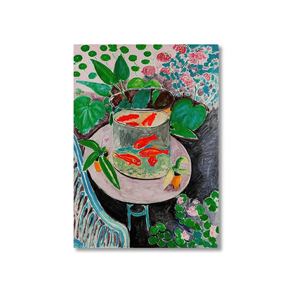 Matisse Retro Abstract Landscape Canvas