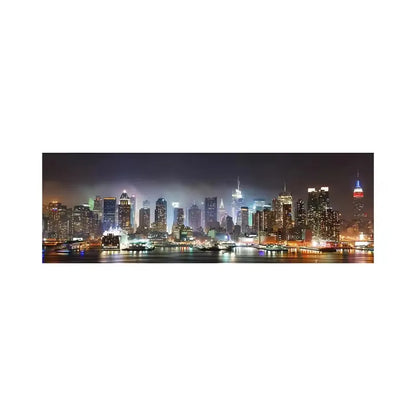 large new york city night skyline unframed canvas print