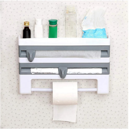 Wall-Mounted Kitchen Wrap Dispenser