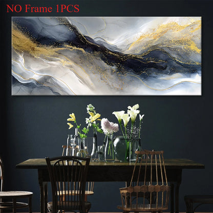 Abstract Brushstroke Texture Canvas - Set Of 3