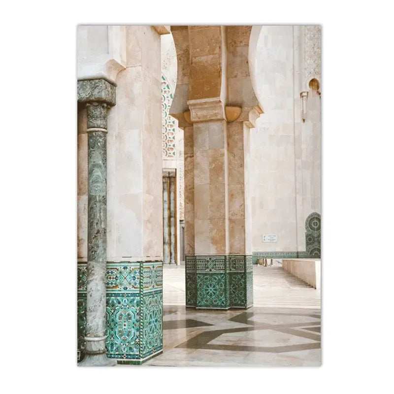 Moroccan Architecture Canvas Print