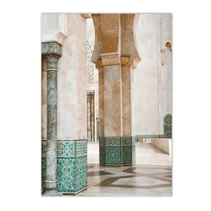 Moroccan Architecture Canvas Print