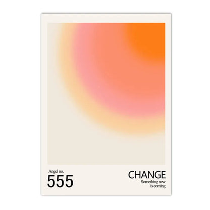 gradient aura angel numbers 666 777 888 spiritual canvas