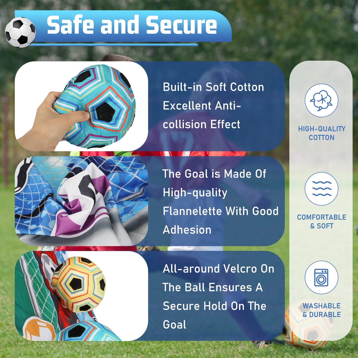 VATOS Indoor & Outdoor Football Toy Set