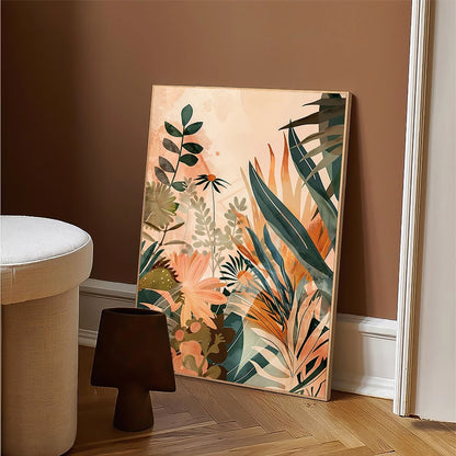 Boho Floral Canvas Prints