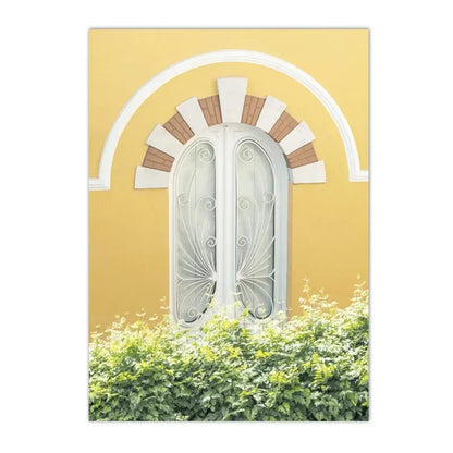 roses with lemons and oranges Nordic floral canvas wall art