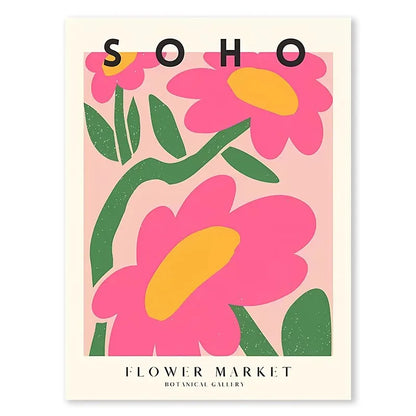 Colorful Matisse Inspired Gallery Wall Prints