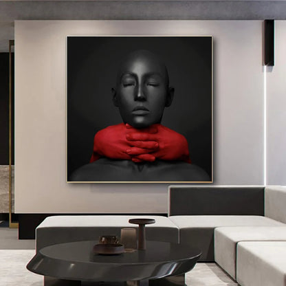 Abstract Woman Canvas