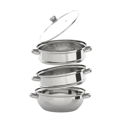 3-Tier Steamer Pot Set
