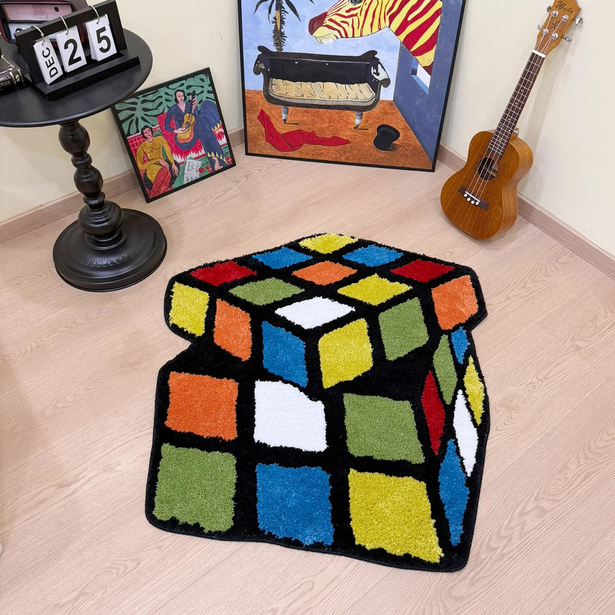 Rubix Cube Tufting Rug