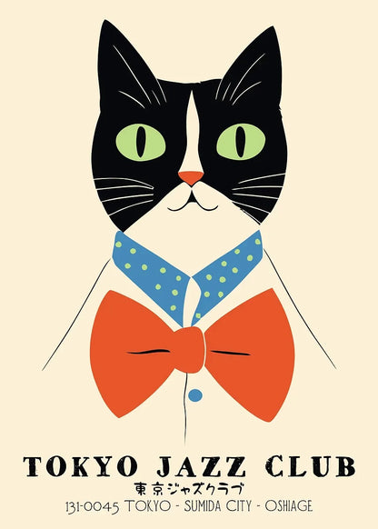 Tokyo Aquarium & Jazz Club Canvas Print