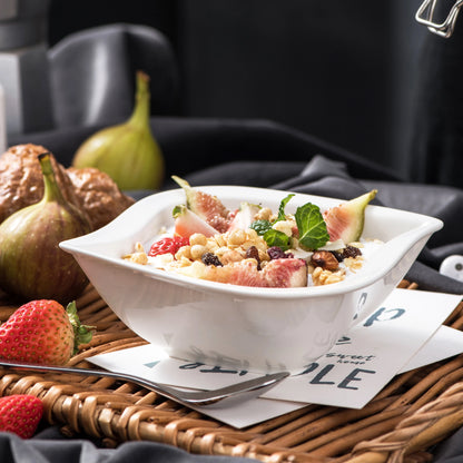 MALACASA 6-Piece Cereal Ceramic Bowl Set