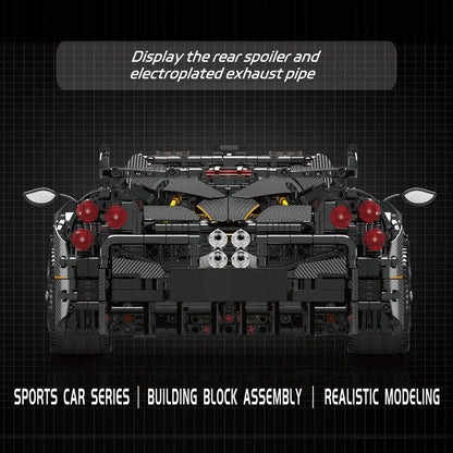 Kids Huayra Sport Racing Car Model Building Set
