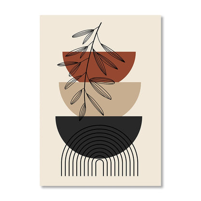 Abstract Bohemian Canvas