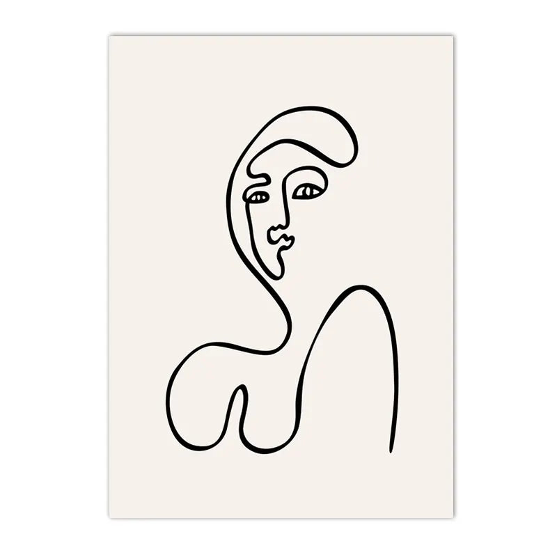 botanical canvas with succulents cactus and green leaves