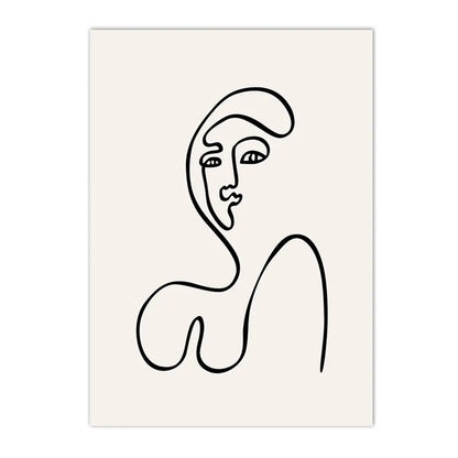 botanical canvas with succulents cactus and green leaves