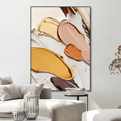 vintage kraft style oil poster unframed canvas wall art