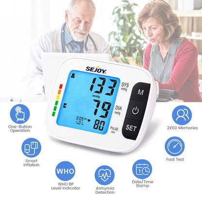Digital Upper Arm Automatic Blood Pressure Monitor