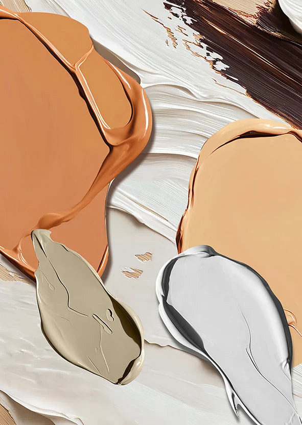 vintage kraft style oil poster unframed canvas wall art