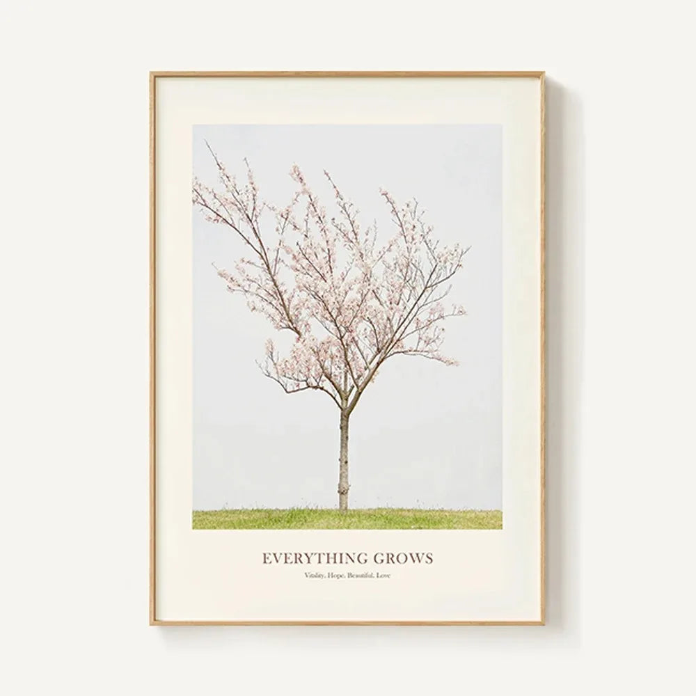 Nordic Leaf Canvas Print