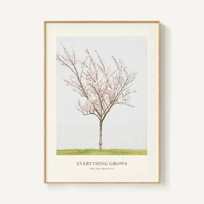 Nordic Leaf Canvas Print