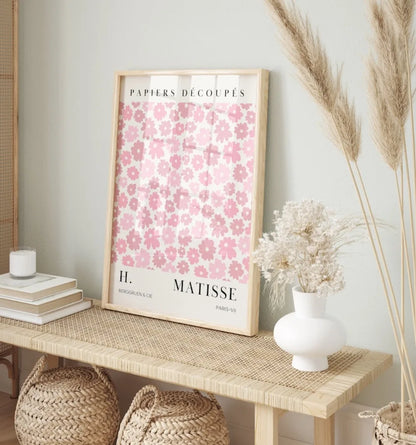 Pink Matisse "Picasso" Wall Art - Set Of 3