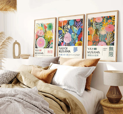 Yayoi Kusama Inspired Canvas Print