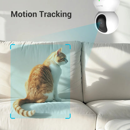 Blurams 2K WiFi Indoor Camera - Night Vision & App Control