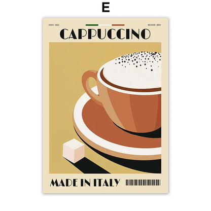 Italian Espresso Coffee Pot Canvas Print